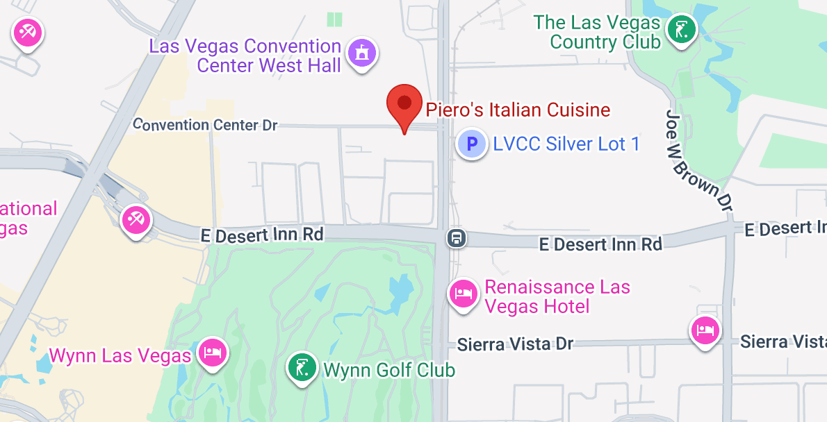 Map directions to Piero's