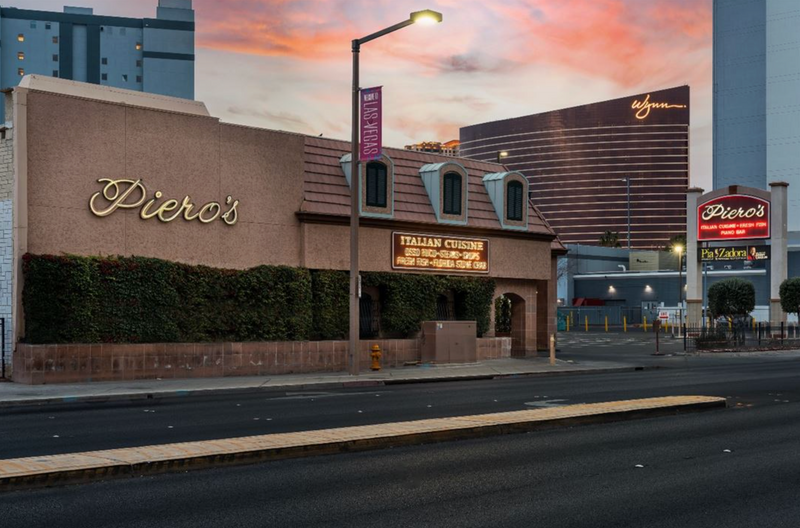 Front of Piero's location